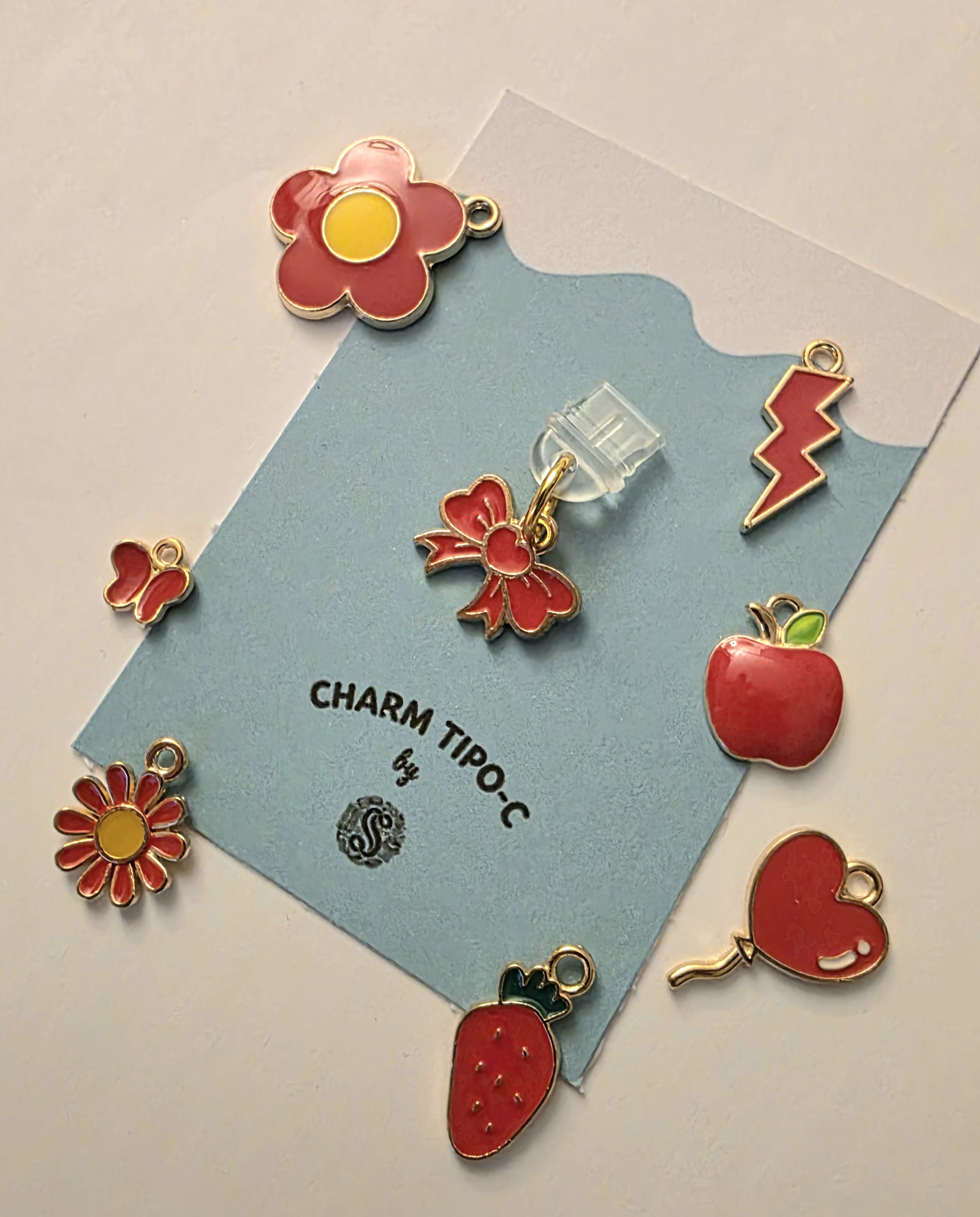 Charm rojo aleatorio
