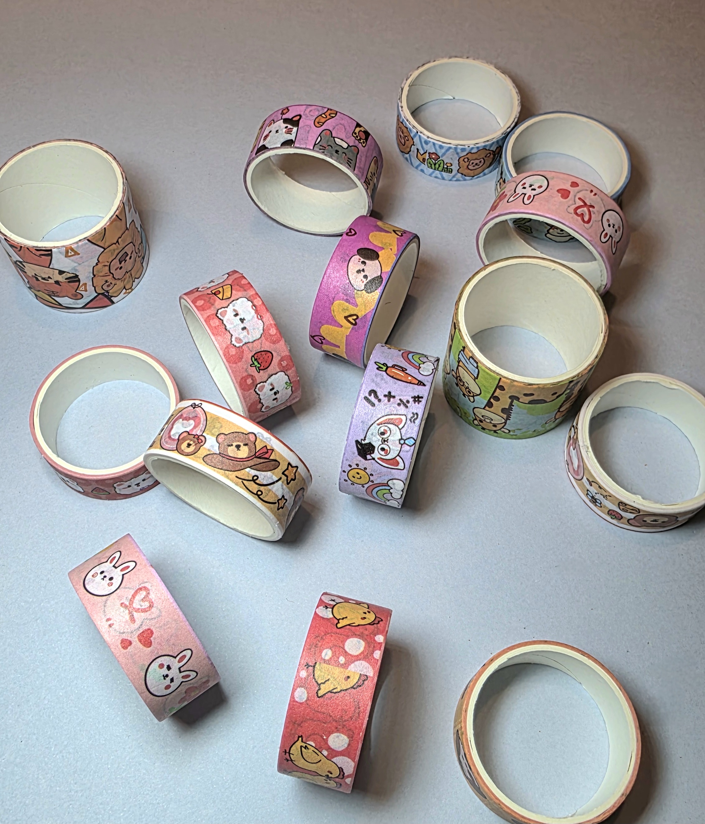 Cintas washi "Capítulo brillante" ✨