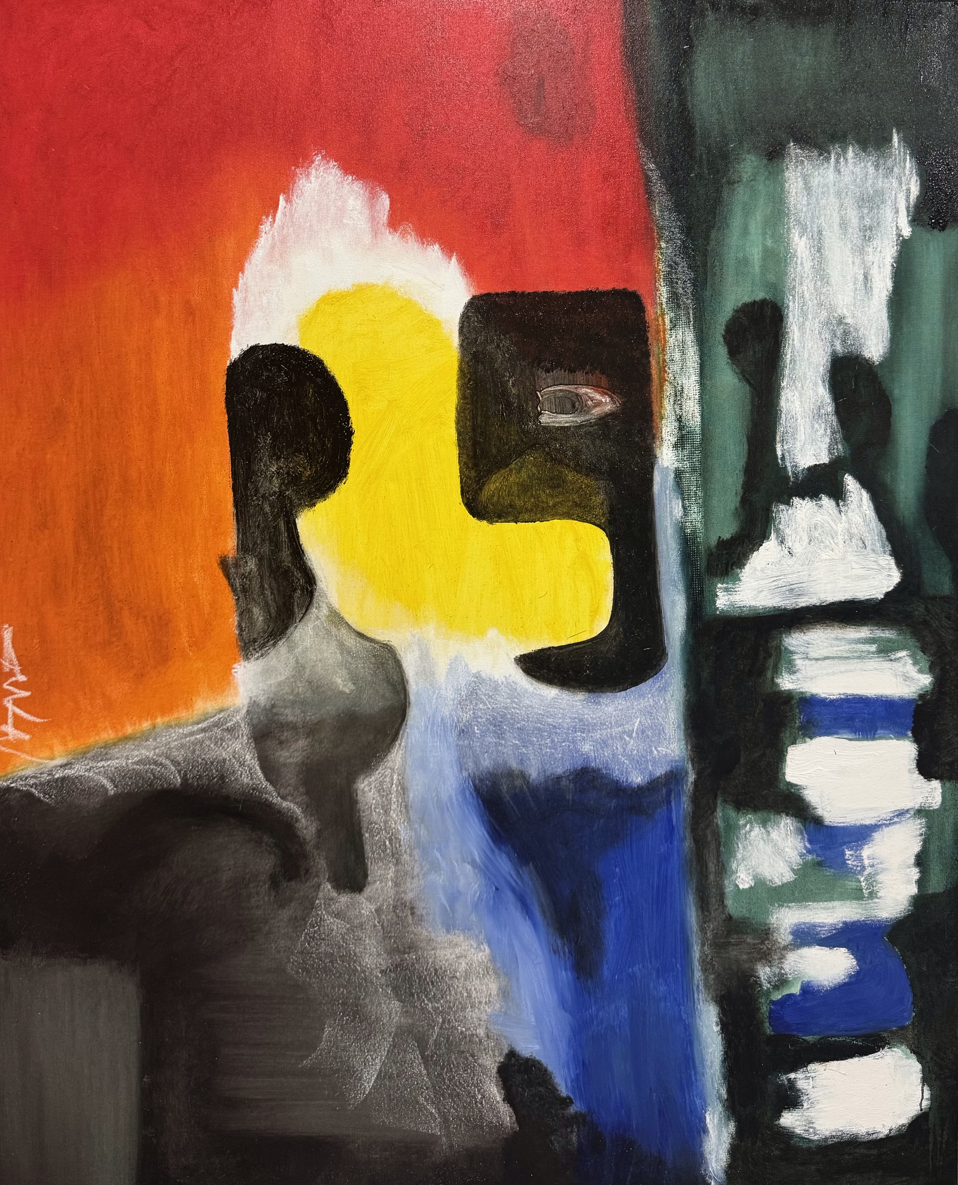 Abstract Modern Painting  (power coupe)