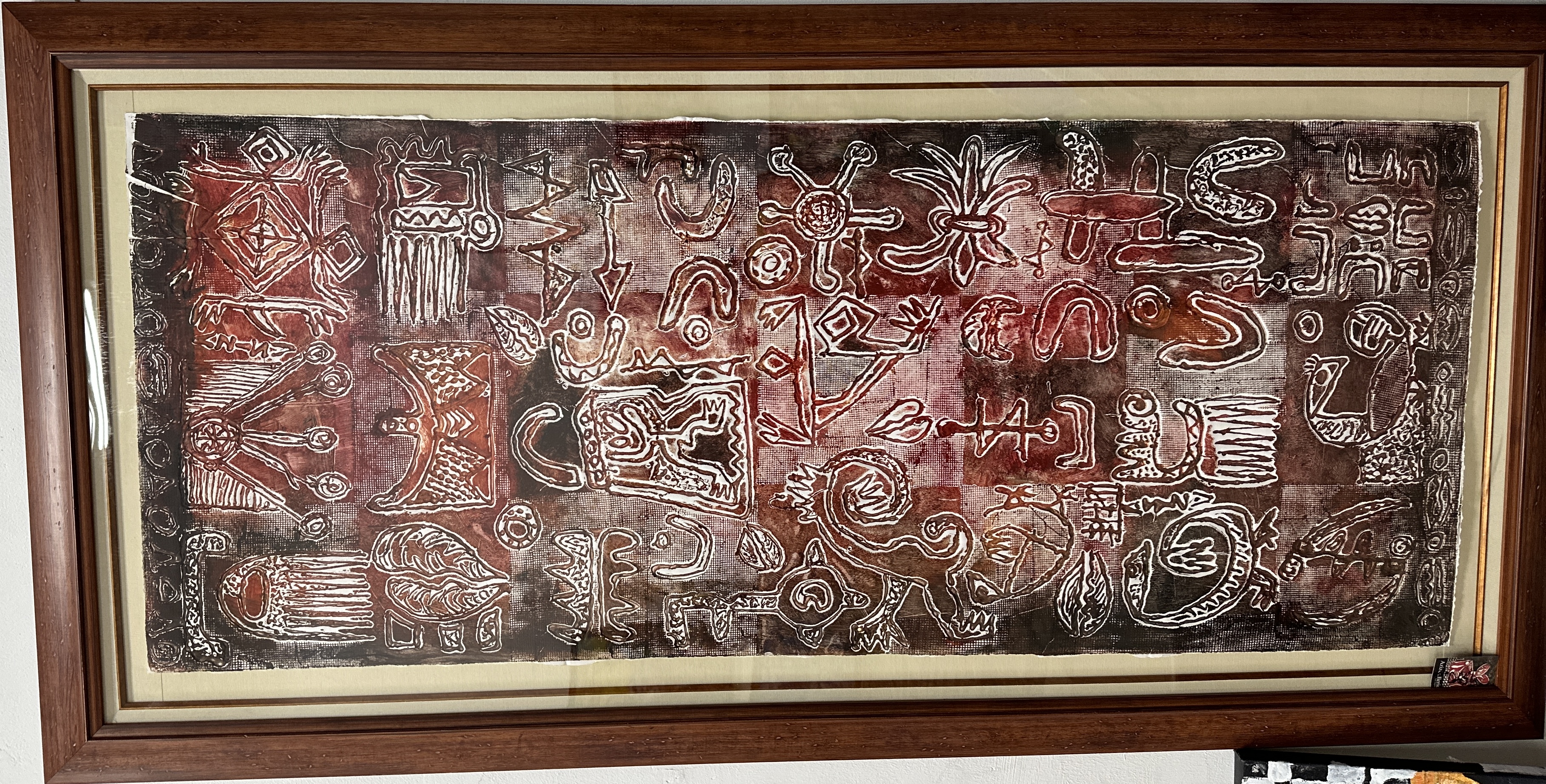 Abstract the message 35x89