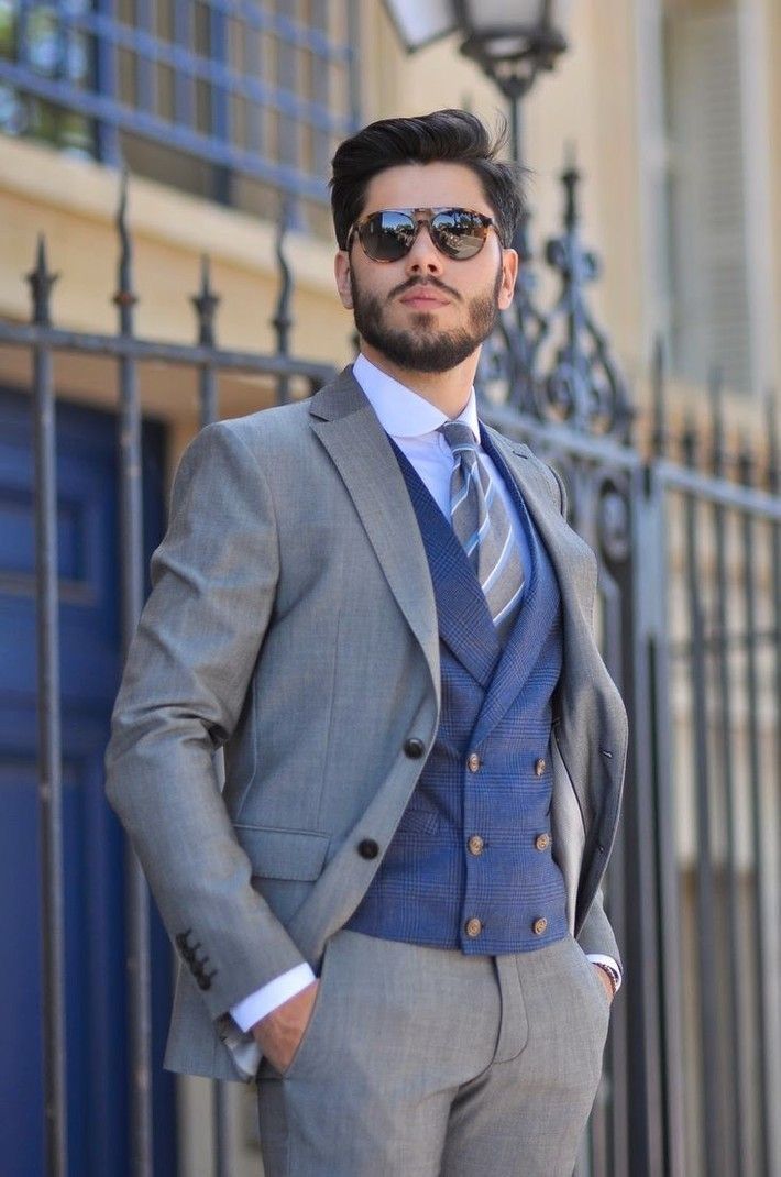 3PC CUSTOM MADE SUIT MEN