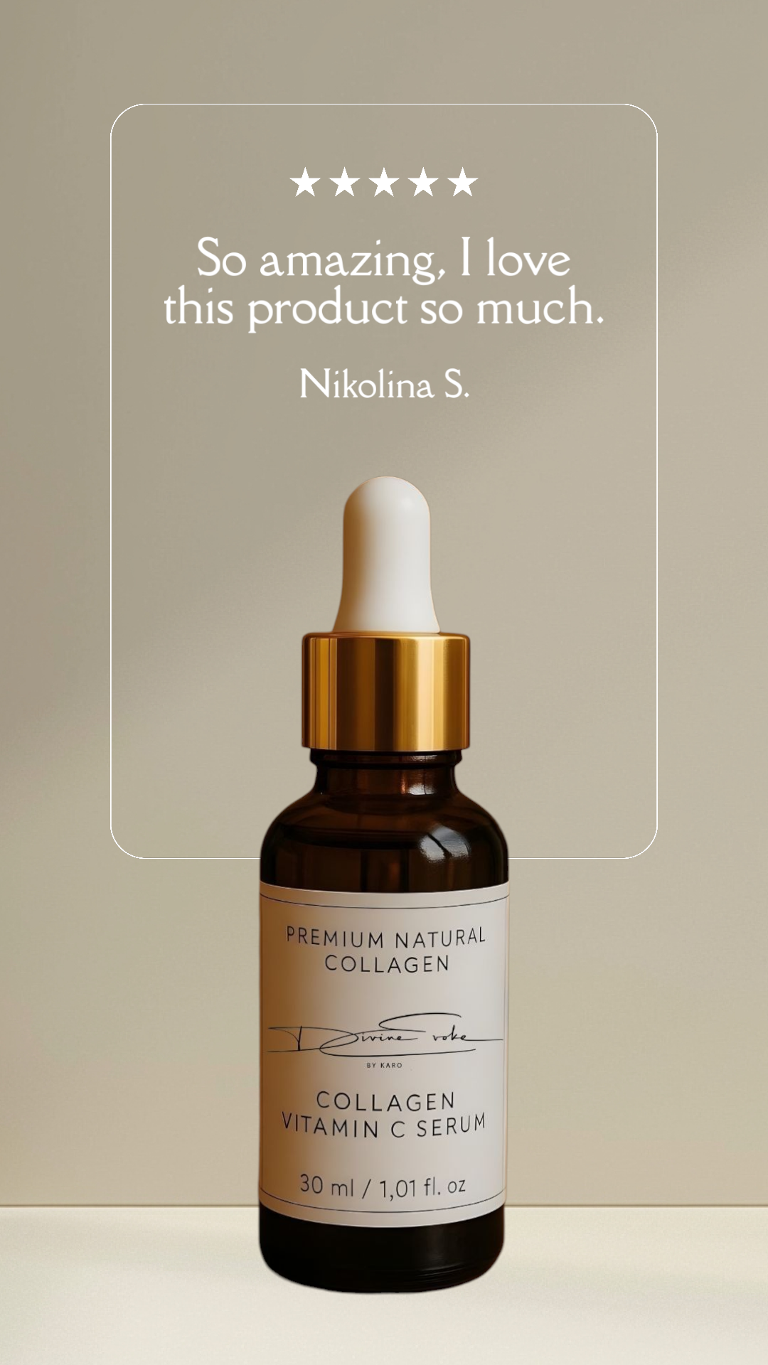 Collagen Brightening Vitamin C Serum.