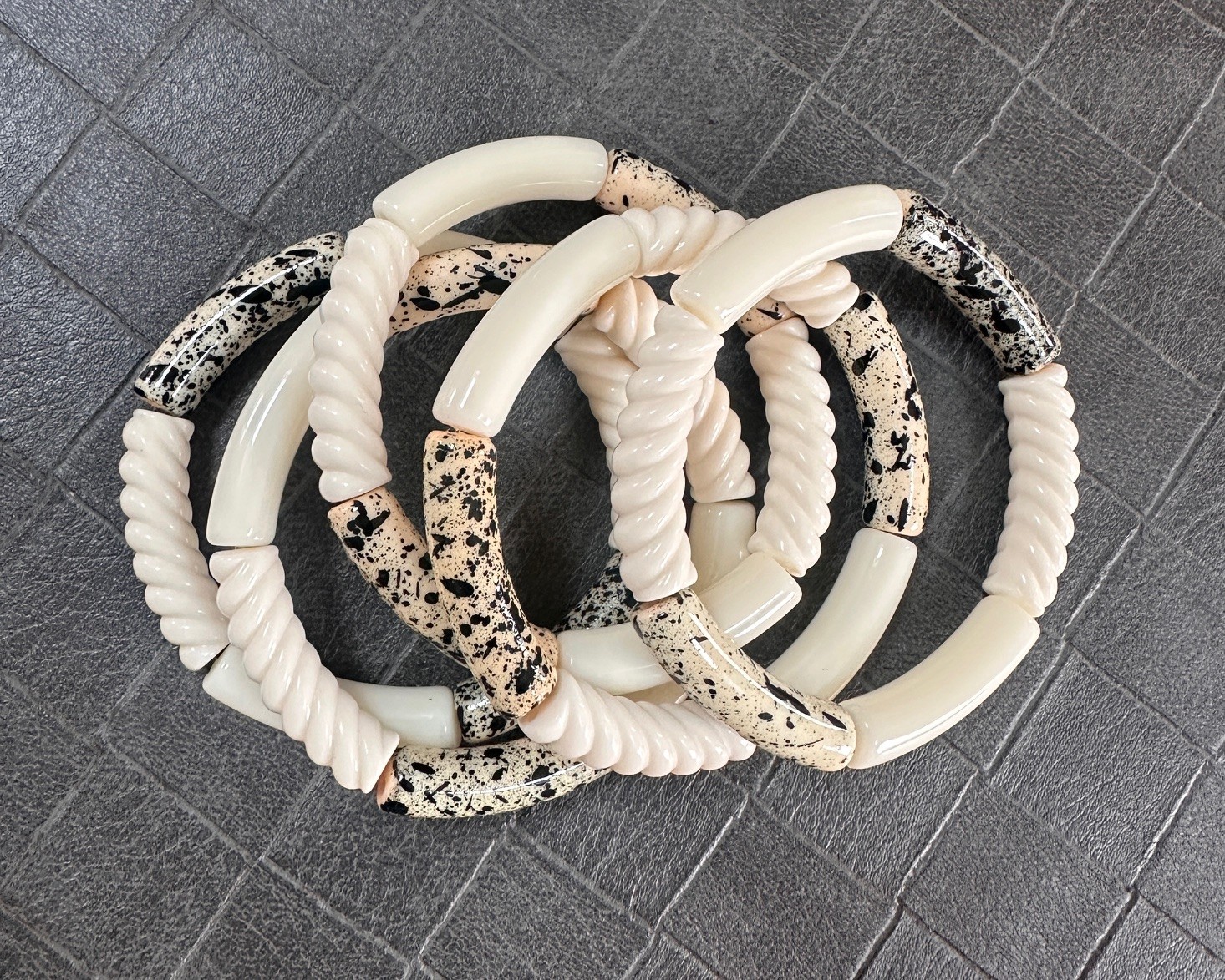 bracelet fin BEIGE
