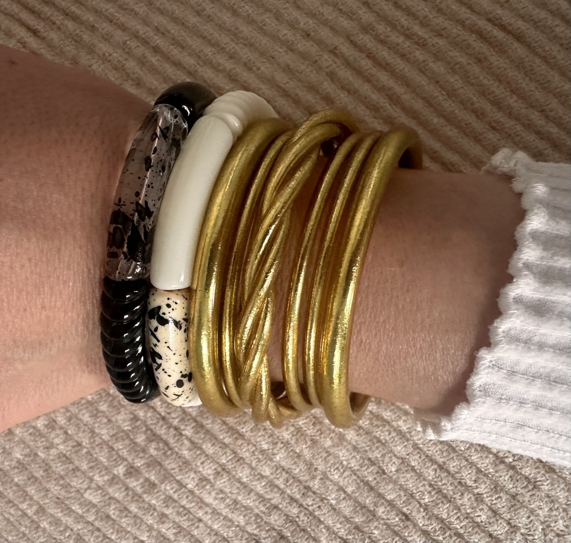 bracelet fin BEIGE