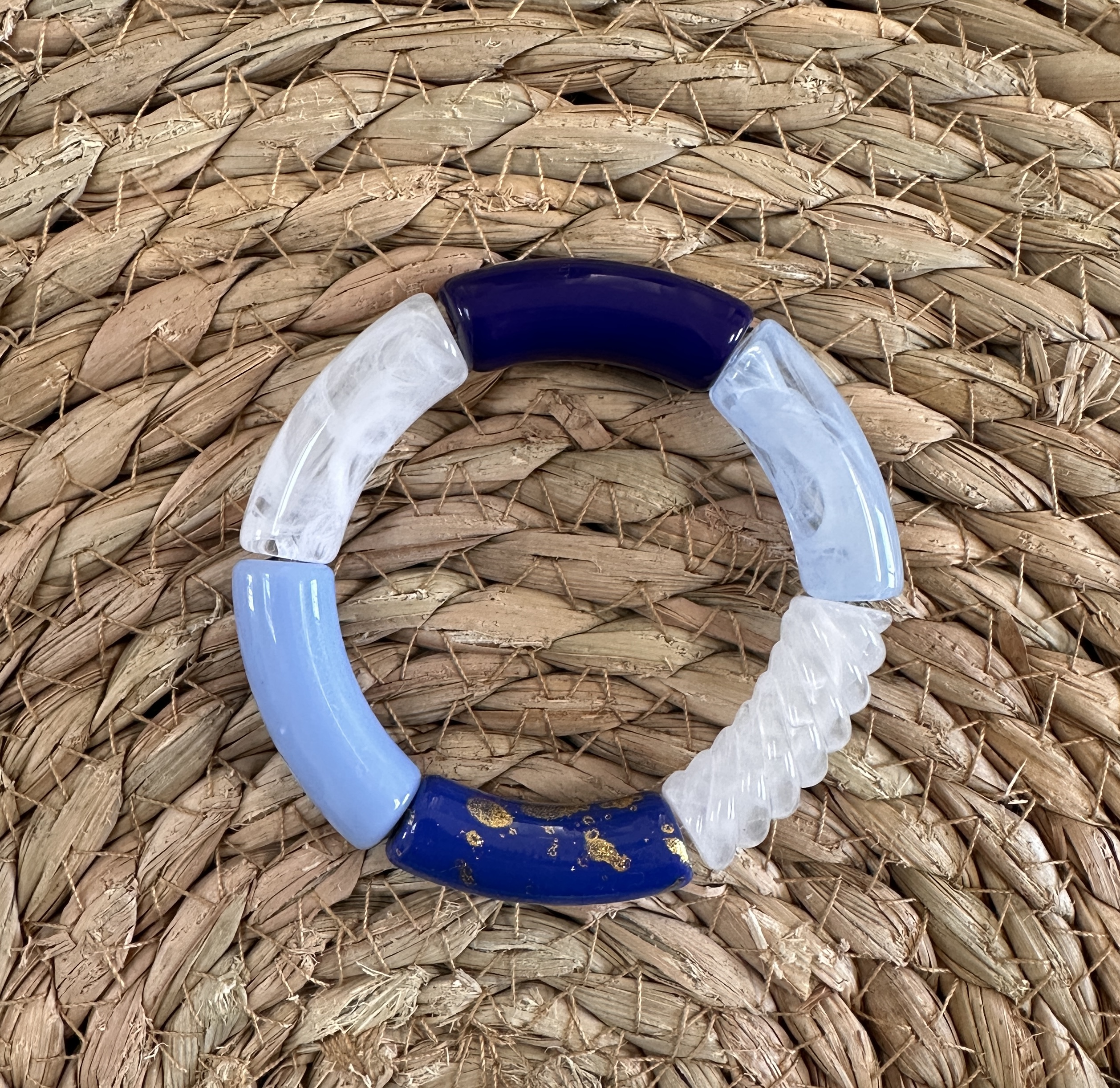 bracelet WHITE & BLUE