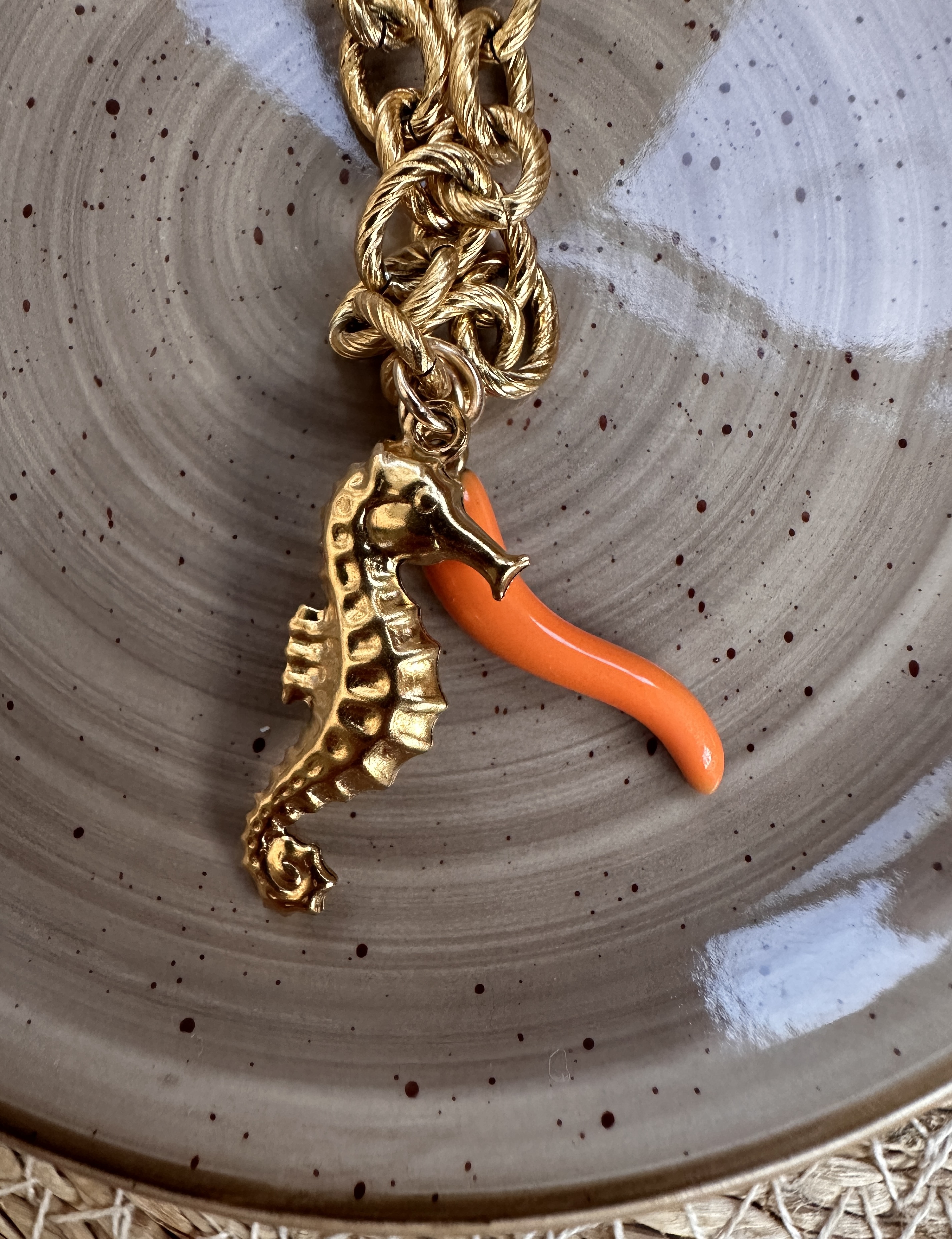 collier HOT SEAHORSE