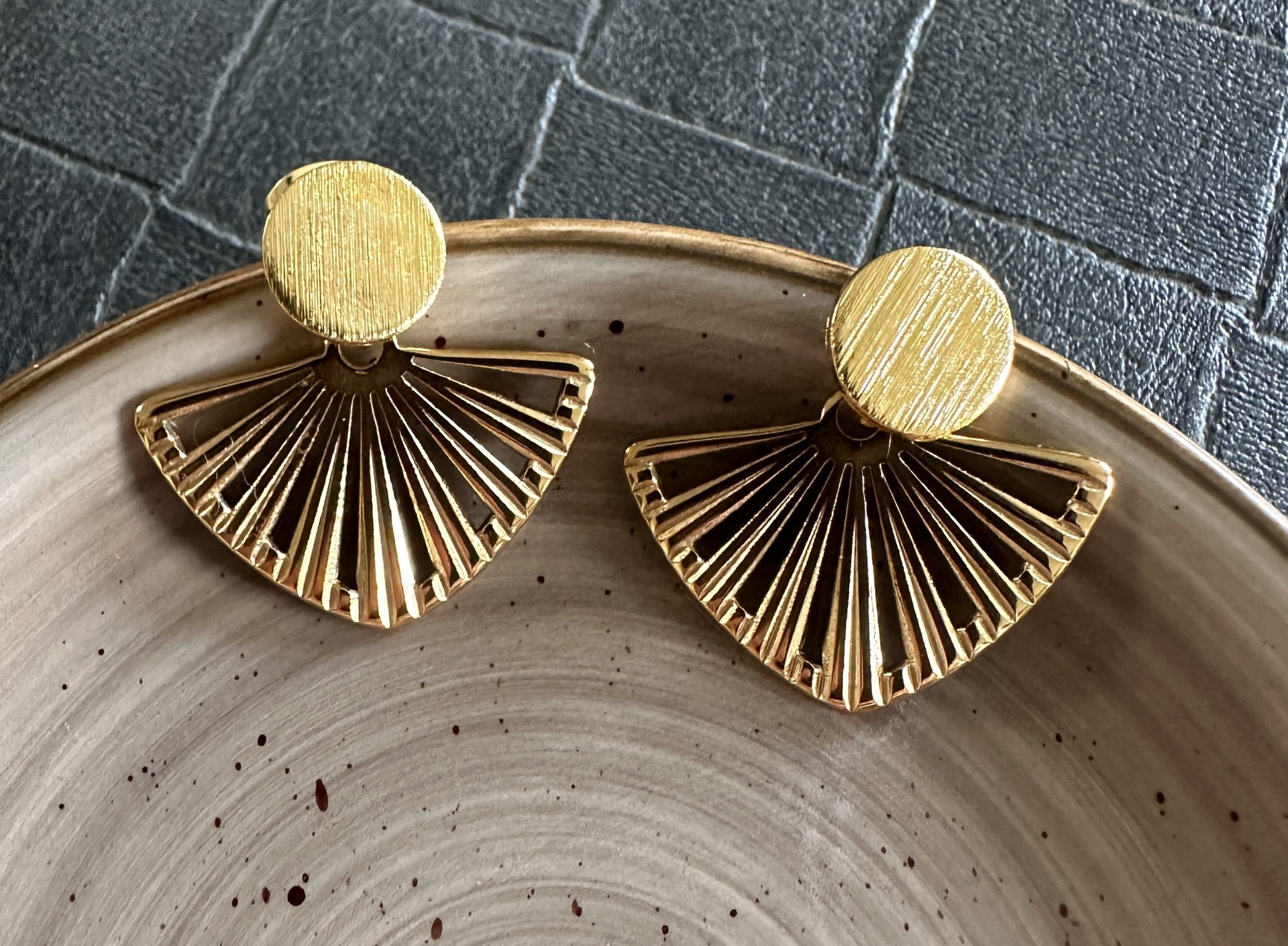 boucles GOLDEN FAN