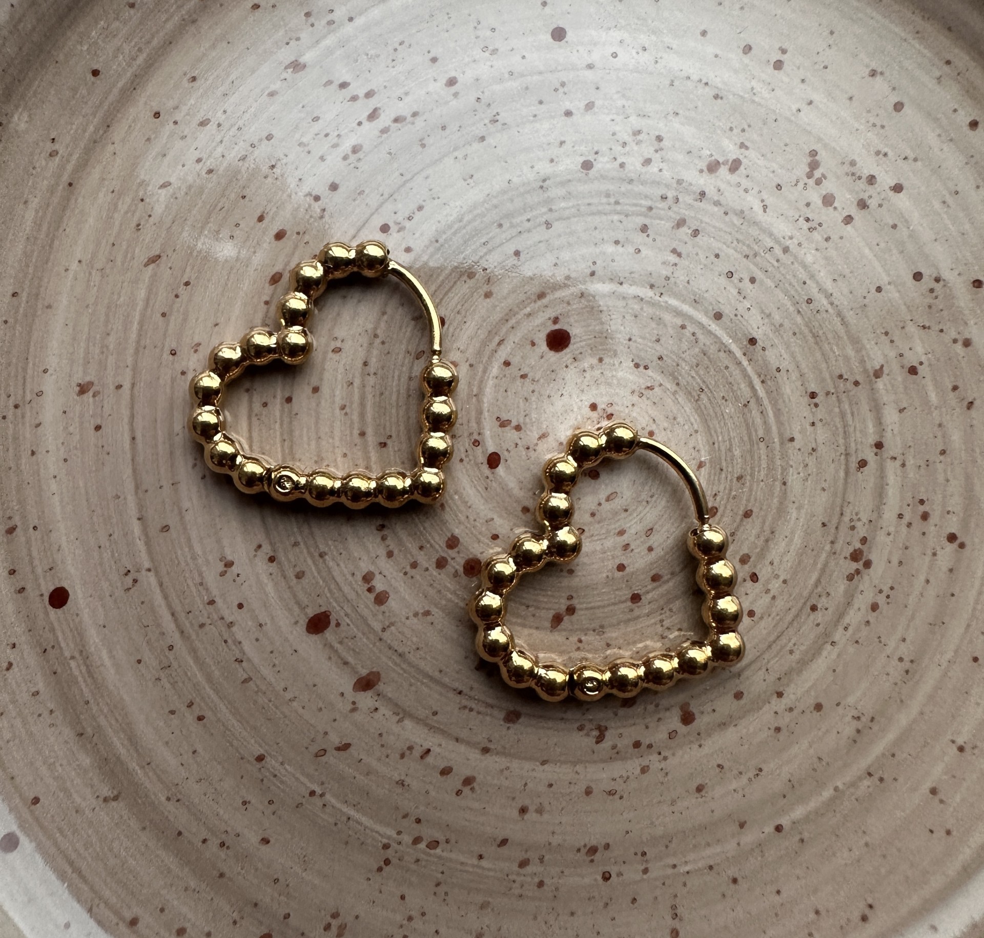 boucles DOTTED HEART