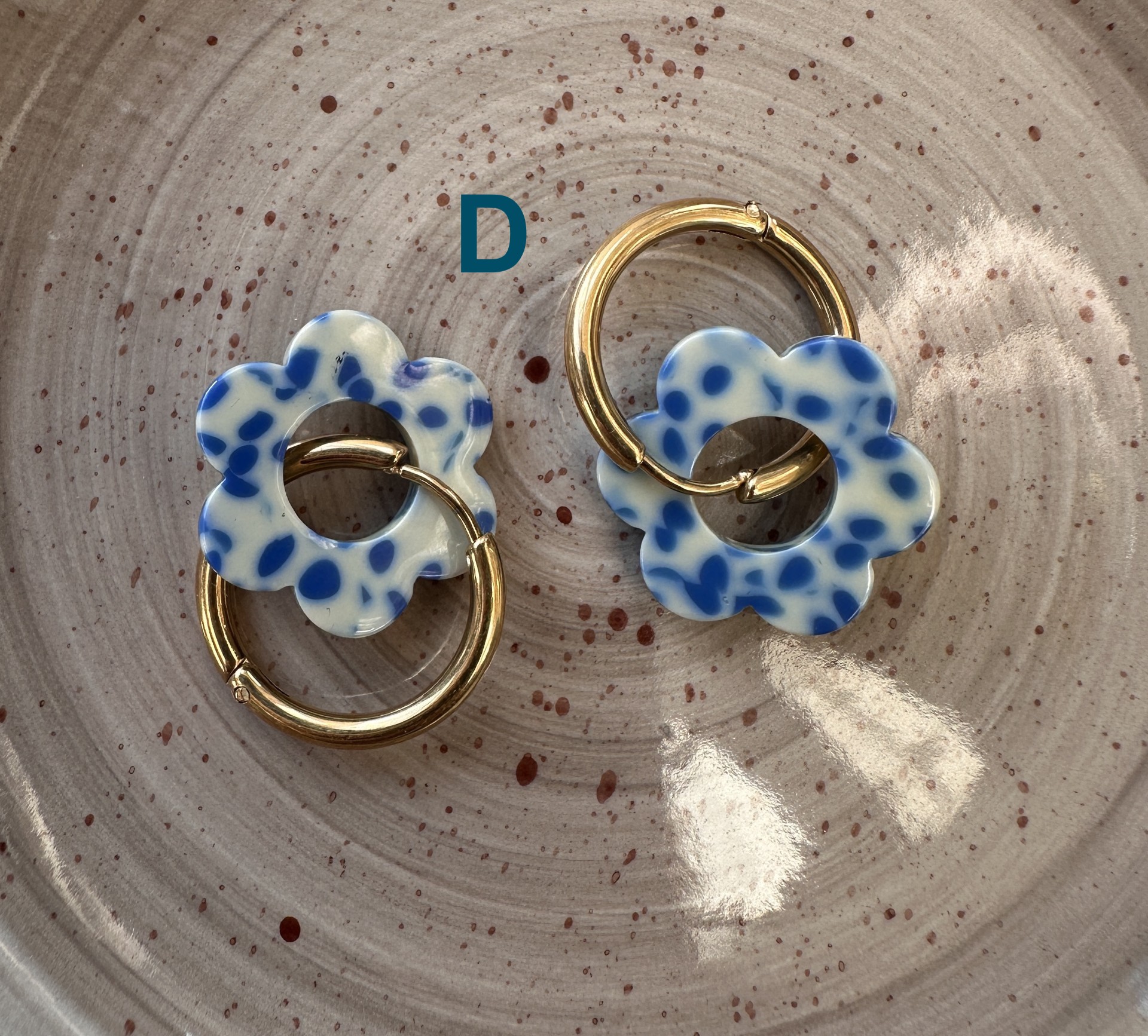 TRIO boucles FLOWERS