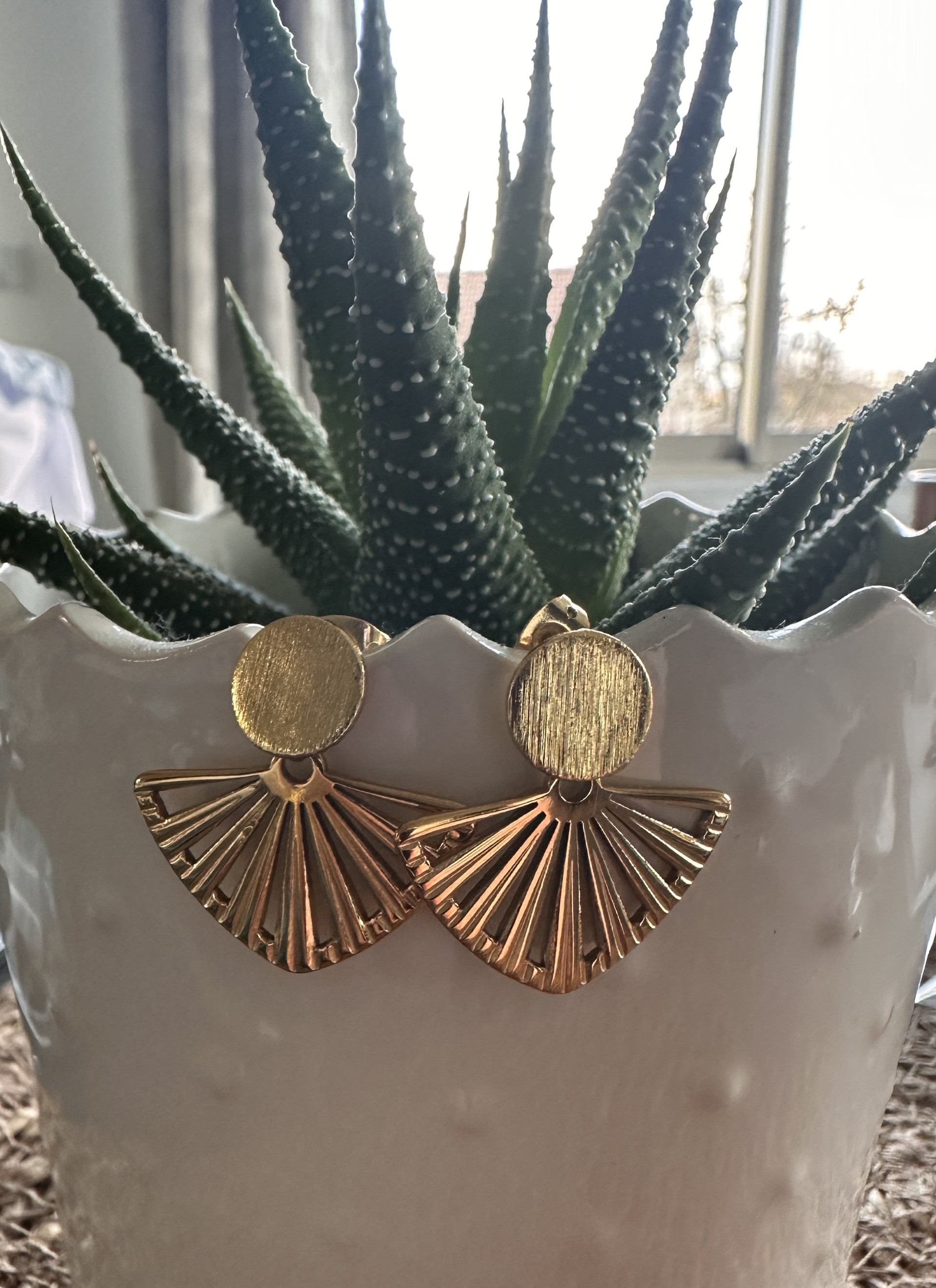 boucles GOLDEN FAN