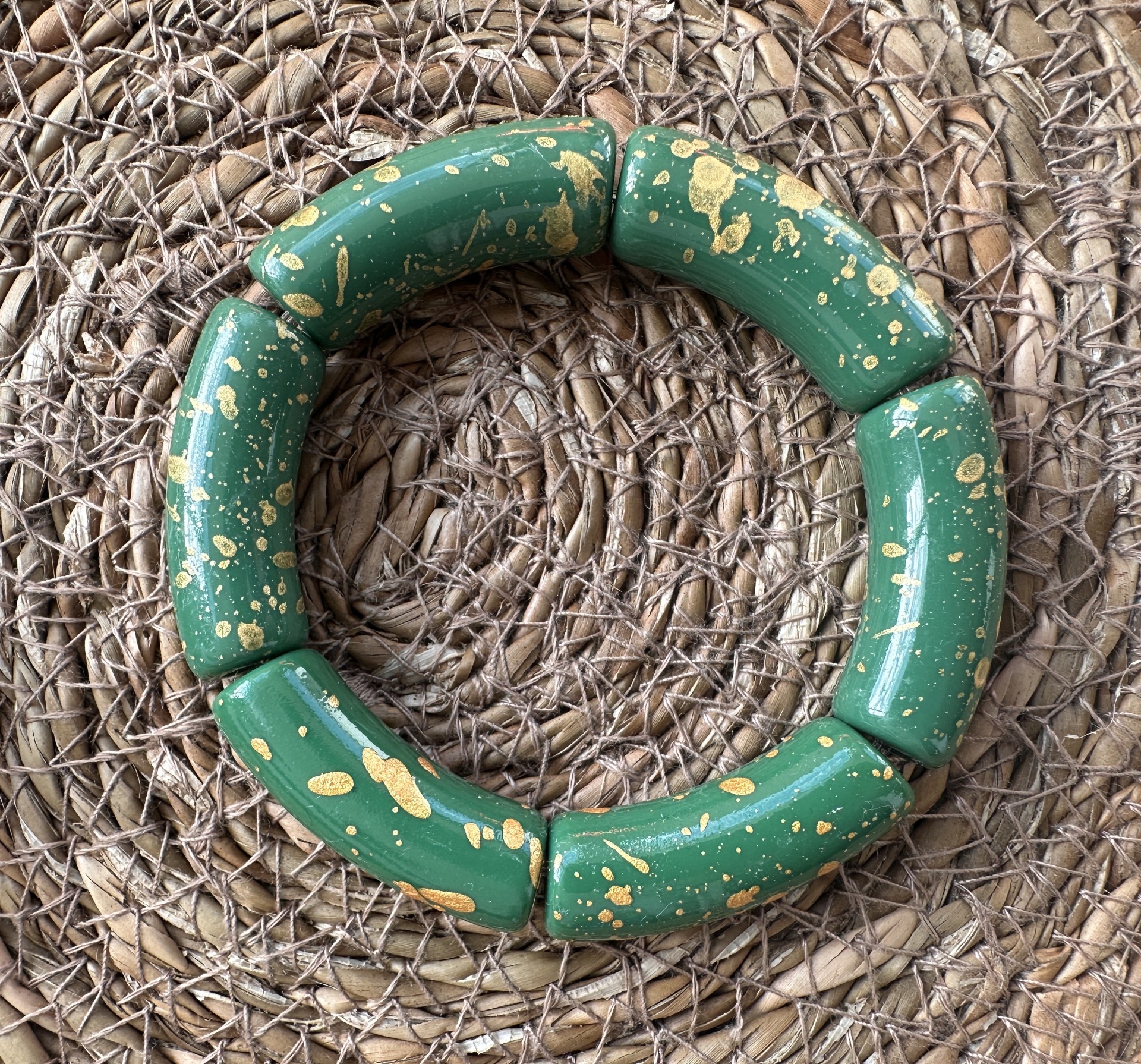 bracelet GREEN - CHRISTMAS