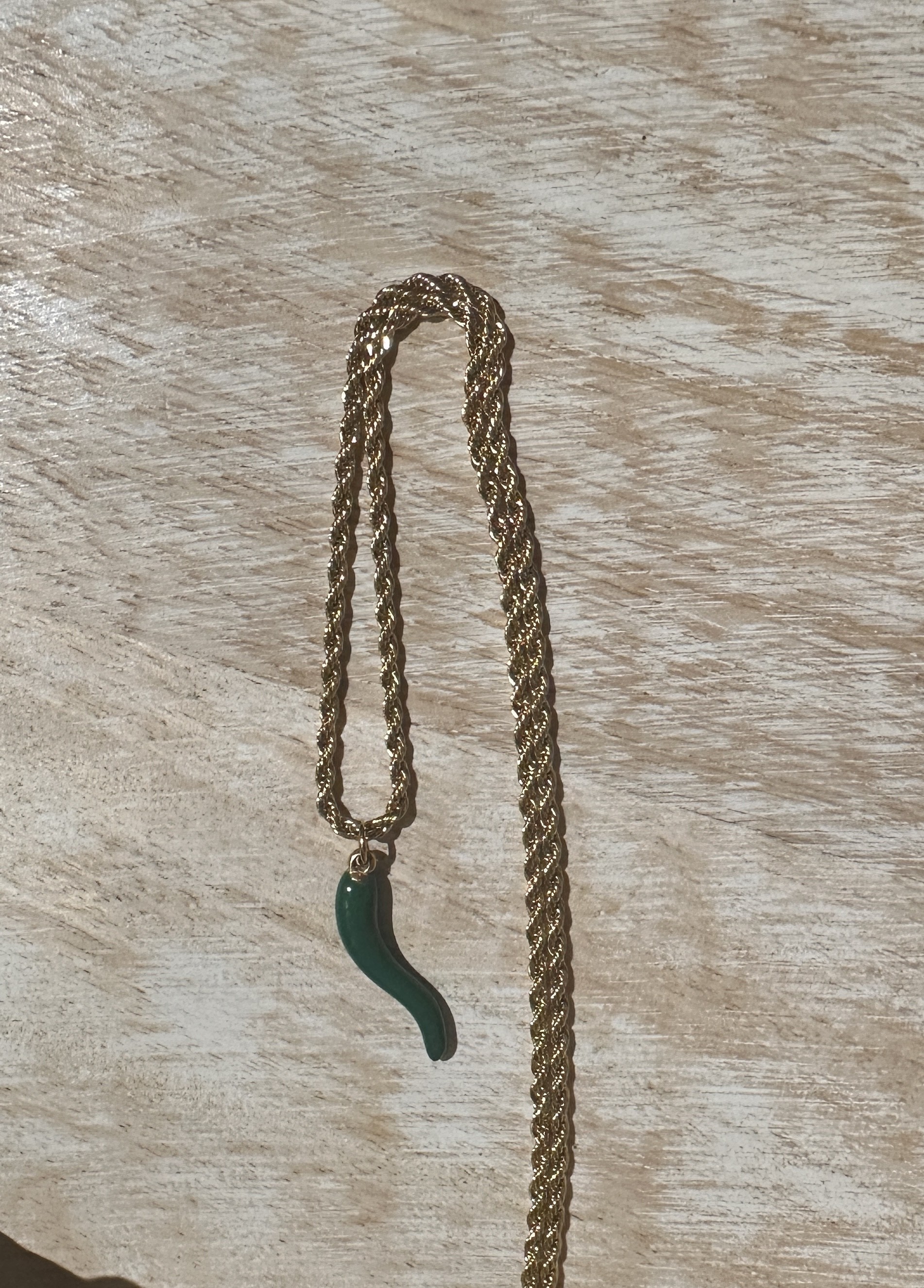 collier GREEN PEPPER