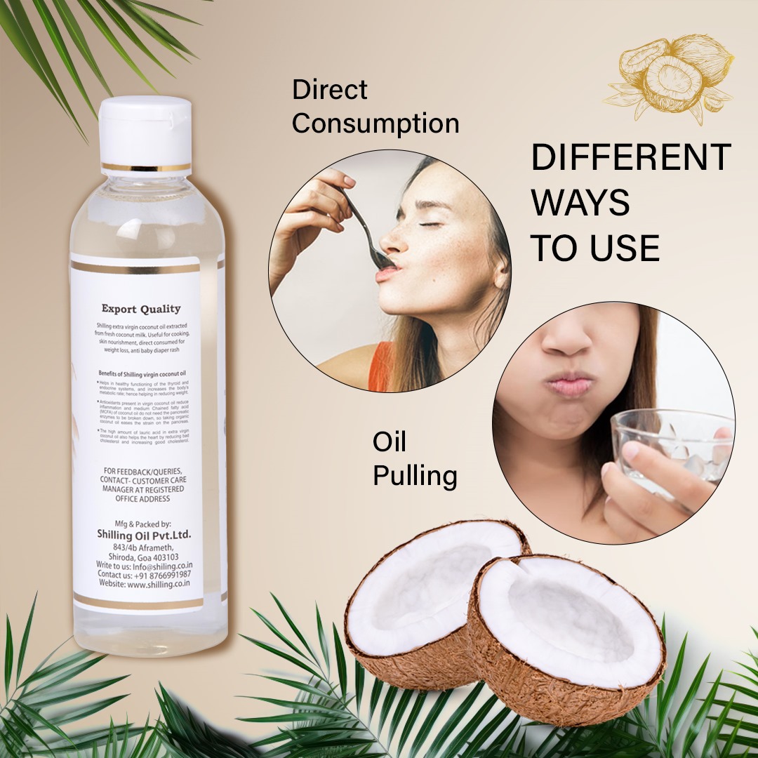 Extra Virgin Coconut Oil 200mL (centrifuge process)