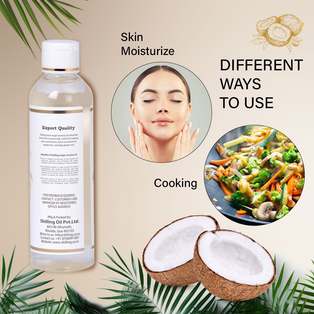 Extra Virgin Coconut Oil 200mL (centrifuge process)