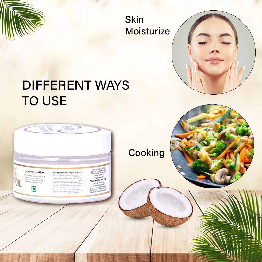 Extra Virgin Coconut Oil 200mL (centrifuge process)