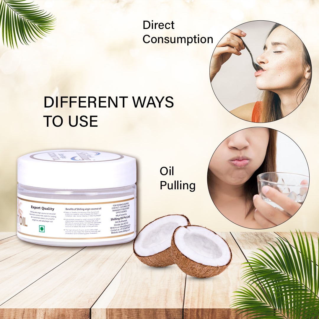 Extra Virgin Coconut Oil 200mL (centrifuge process)