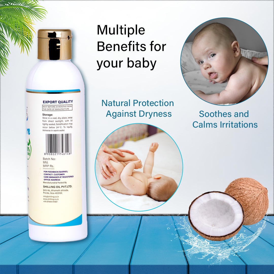 Baby Care Massage Oil (With Wheat Germ Oil) 200mL