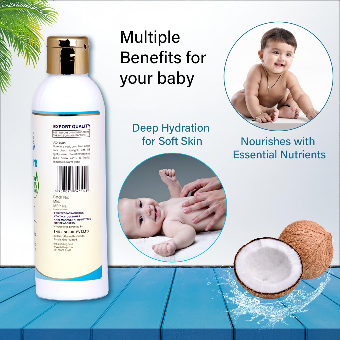 Baby Care Massage Oil (With Wheat Germ Oil) 200mL