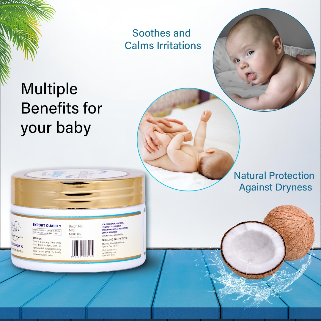 Baby Care Massage Oil (With Wheat Germ Oil) 200mL