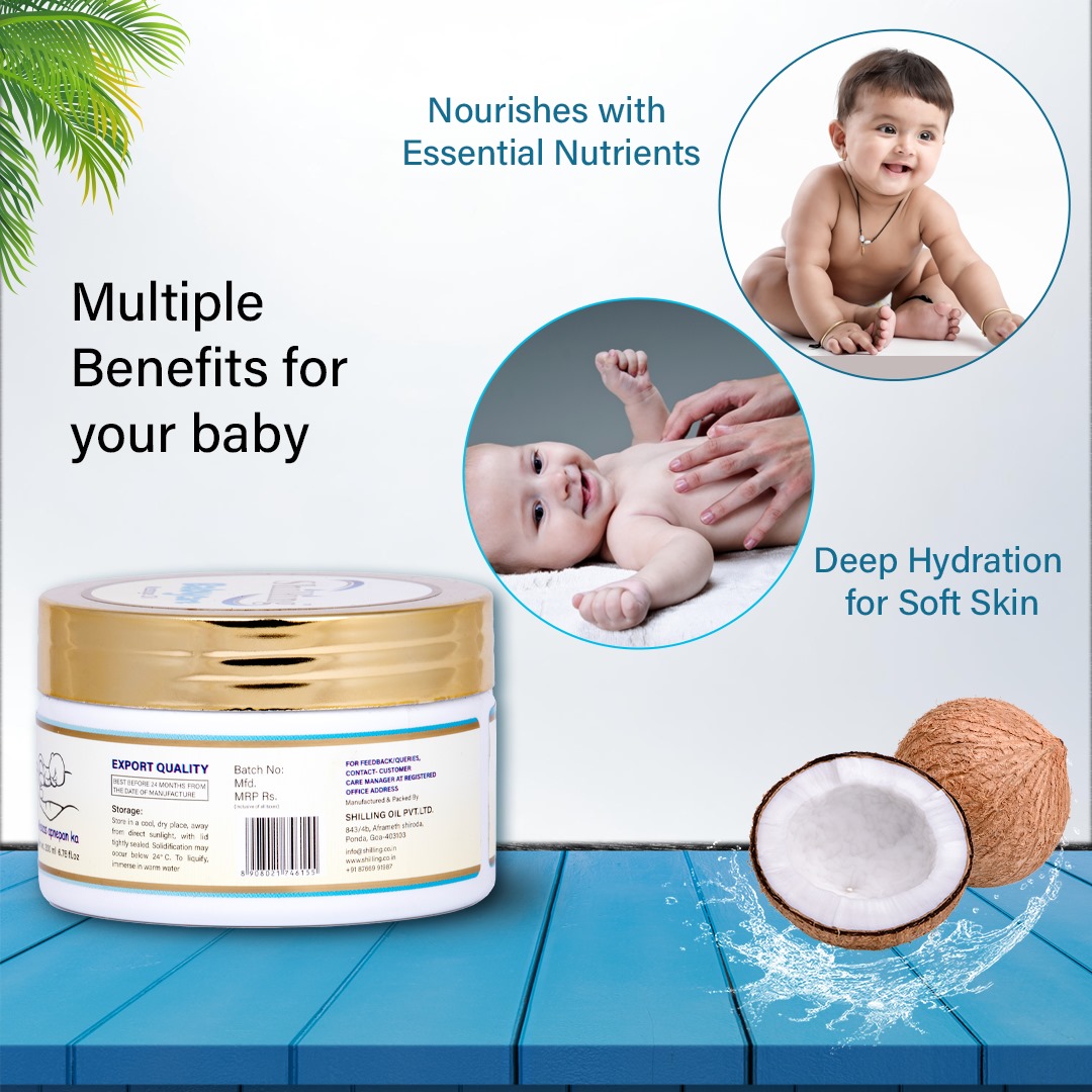 Baby Care Massage Oil (With Wheat Germ Oil) 200mL