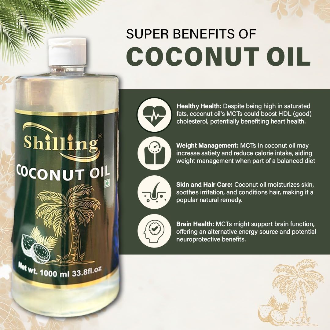 Organic Coconut Oil 1L