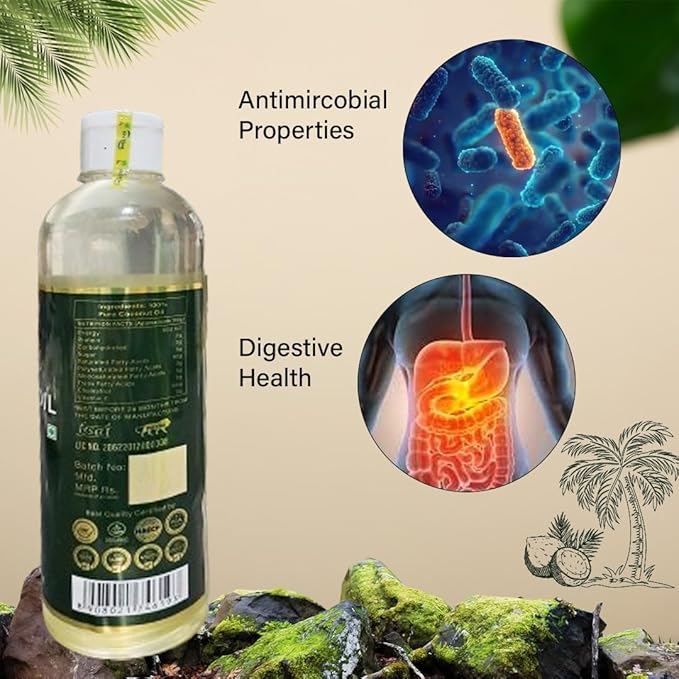 Organic Coconut Oil 1L