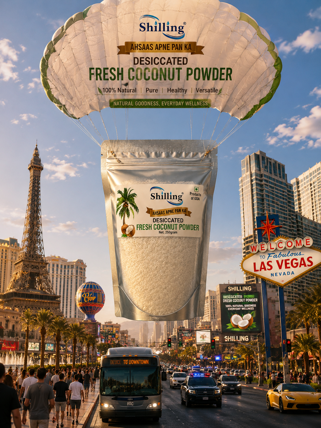 Desiccated Fresh Coconut Powder