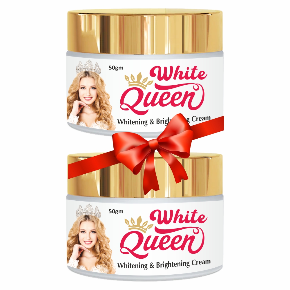 White Queen Skin Brightening & Whitening Cream (2pcs of 50gm)