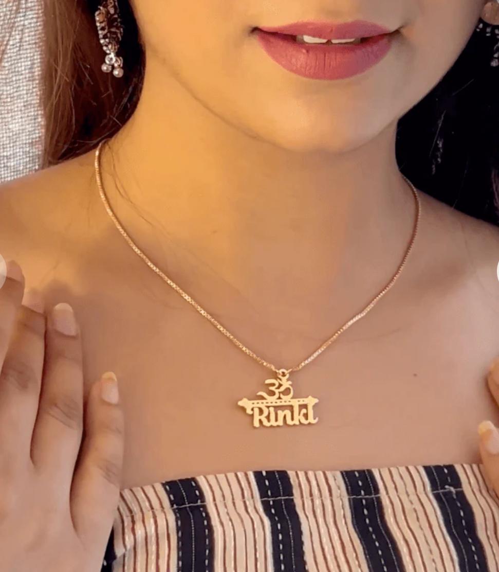 Designed God Style Necklace