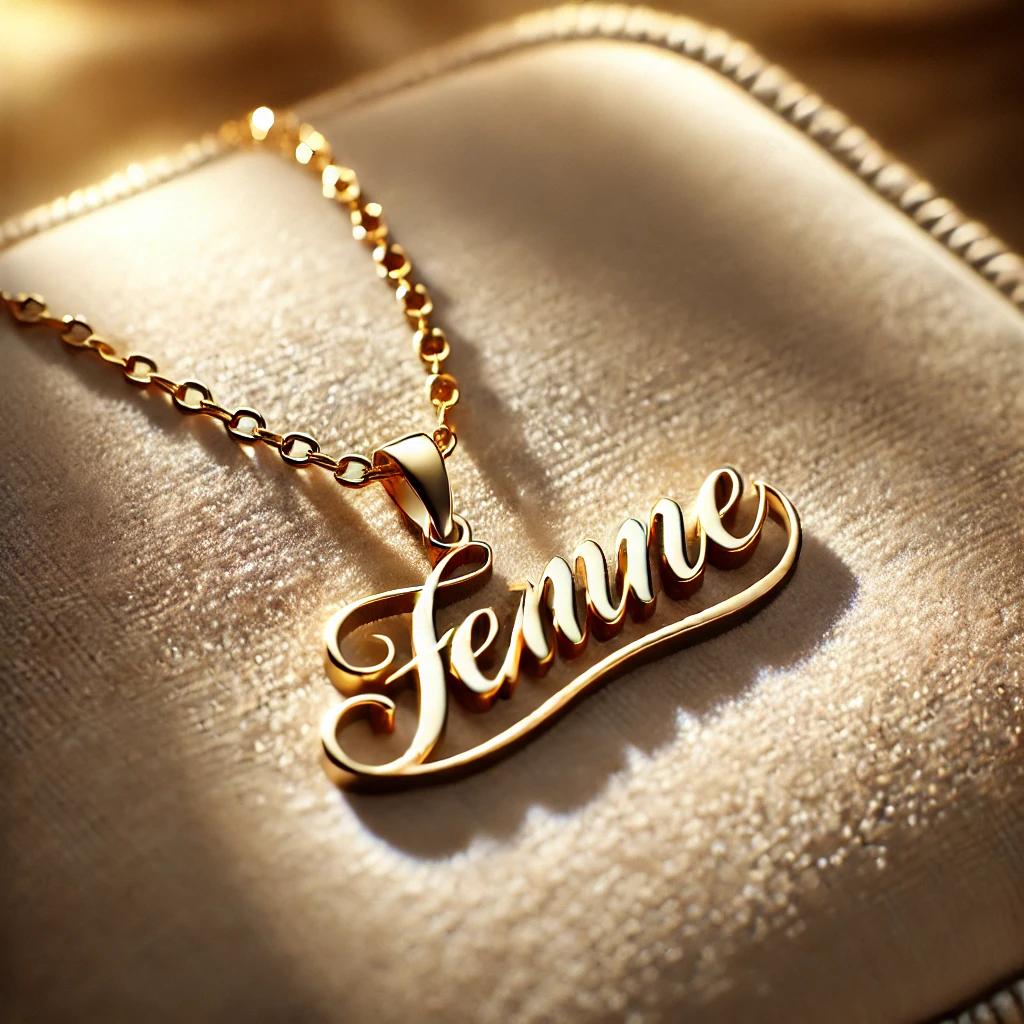 Fairy Name Designed Necklace