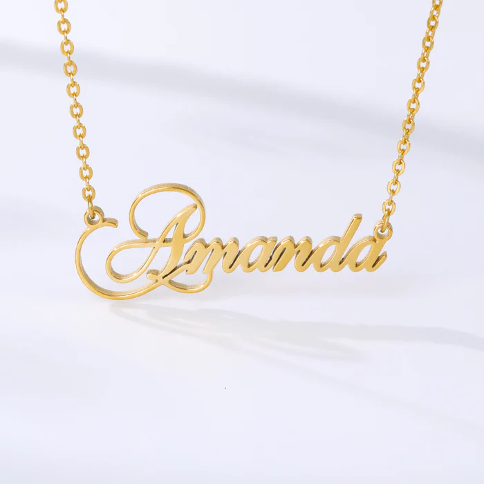 Design Name Necklace