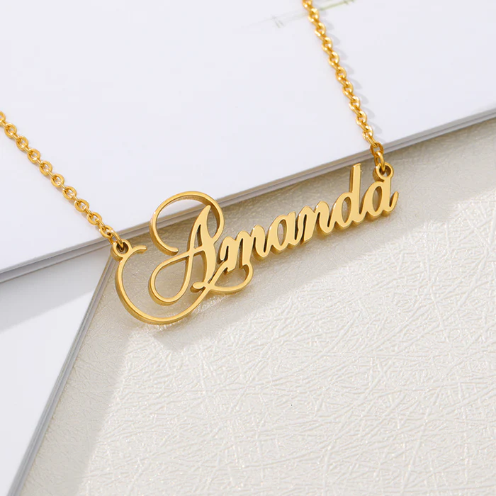 Design Name Necklace