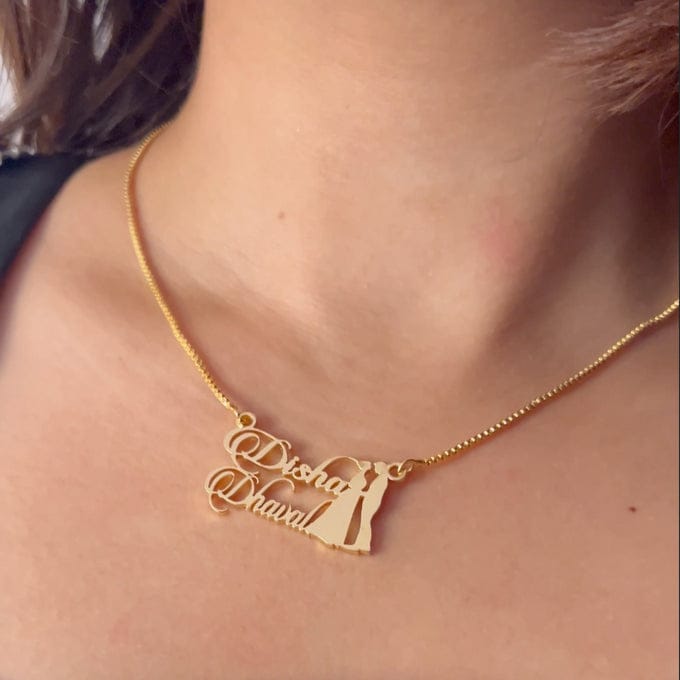 Customized Gold Name Necklace