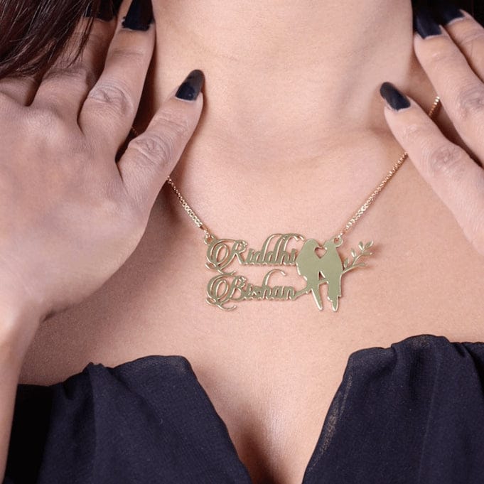 customized Couple Name Necklace