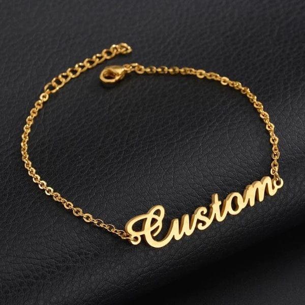 Customized Gold Bracelet