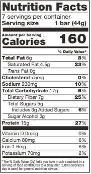 Toffee Pretzel Crunch (Seven bars)