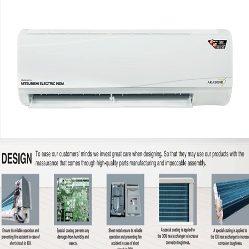 'RAM-AE13VG' 1.0 Ton Akabishi Non Inverter 2 Star Ac India