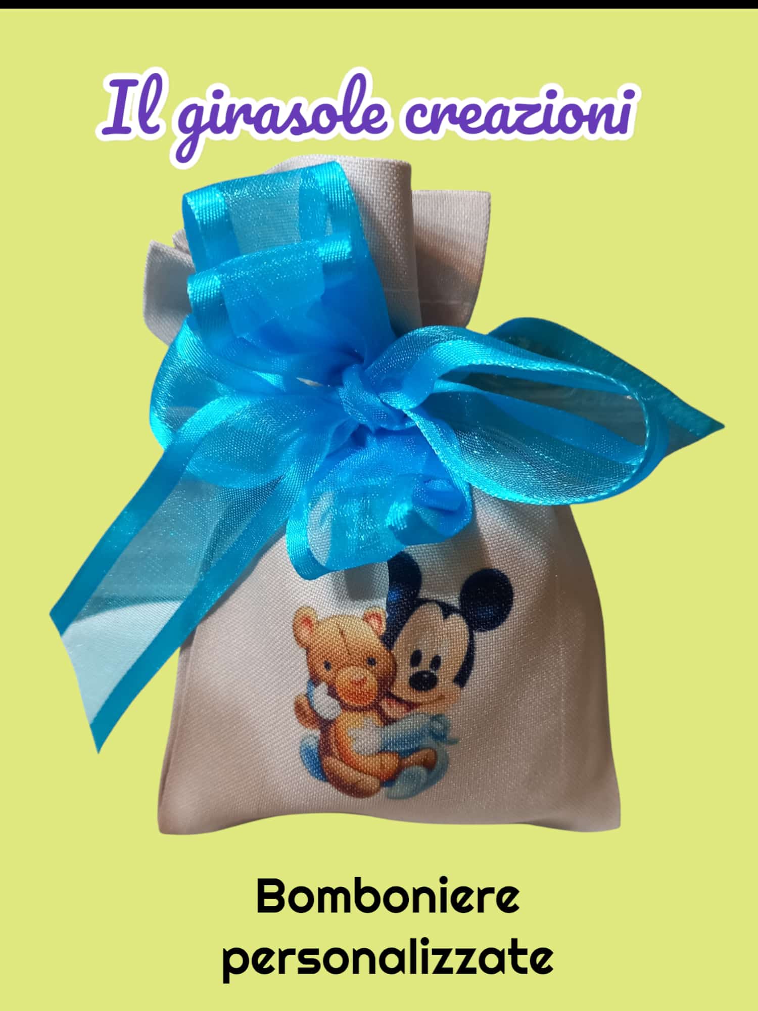 BOMBONIERA CON STAMPA TOPOLINO
