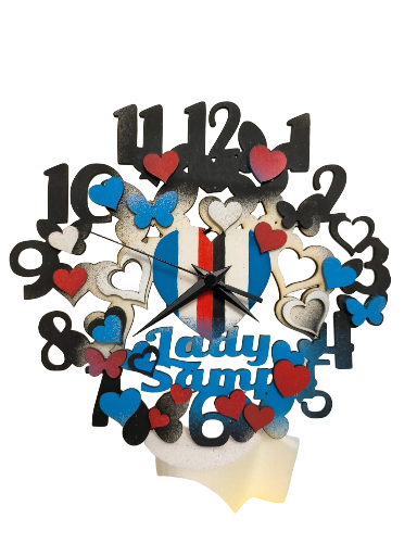 OROLOGIO IN LEGNO PER LE MAESTRE