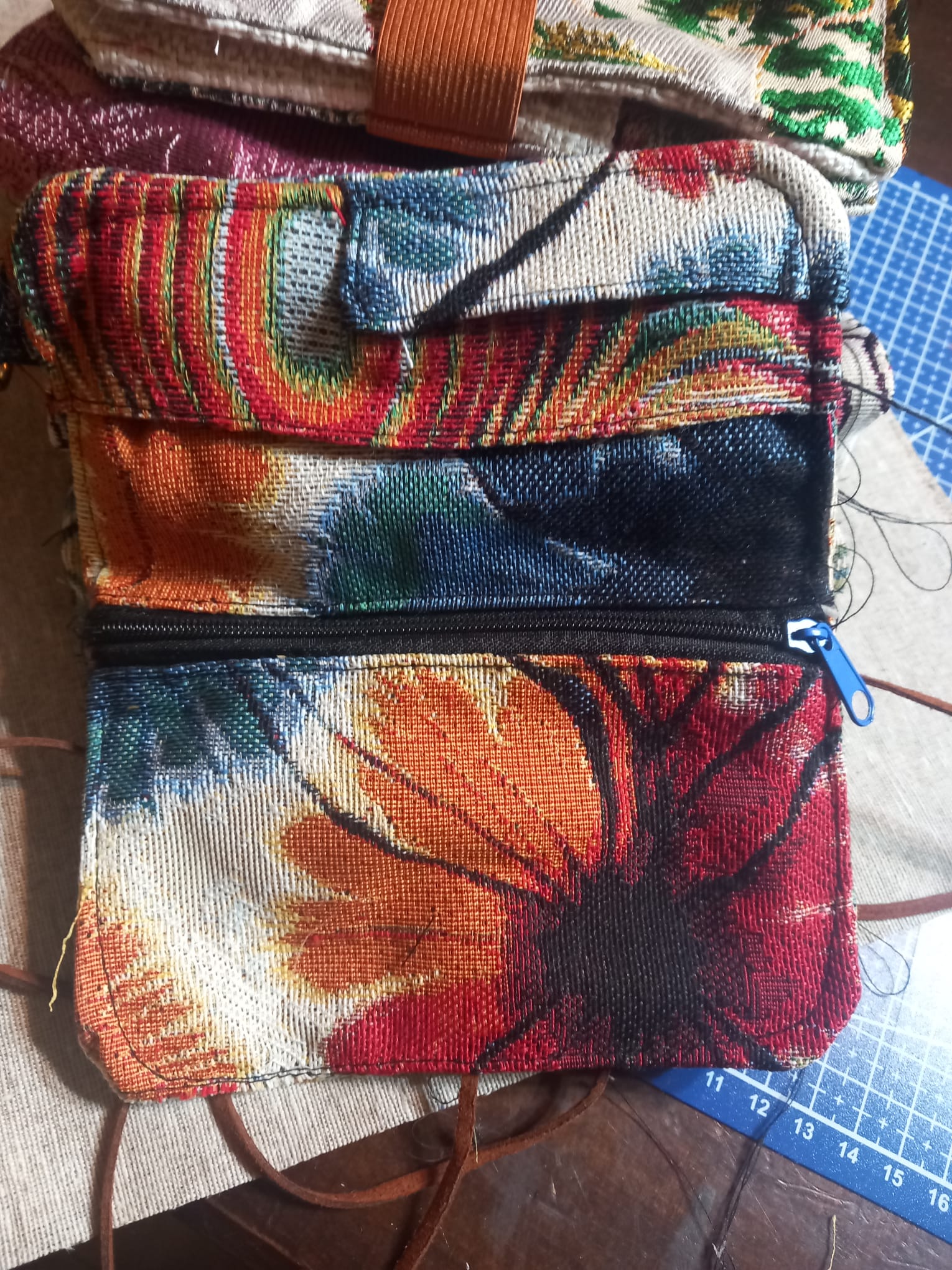 PORTATABACCO IN STOFFA