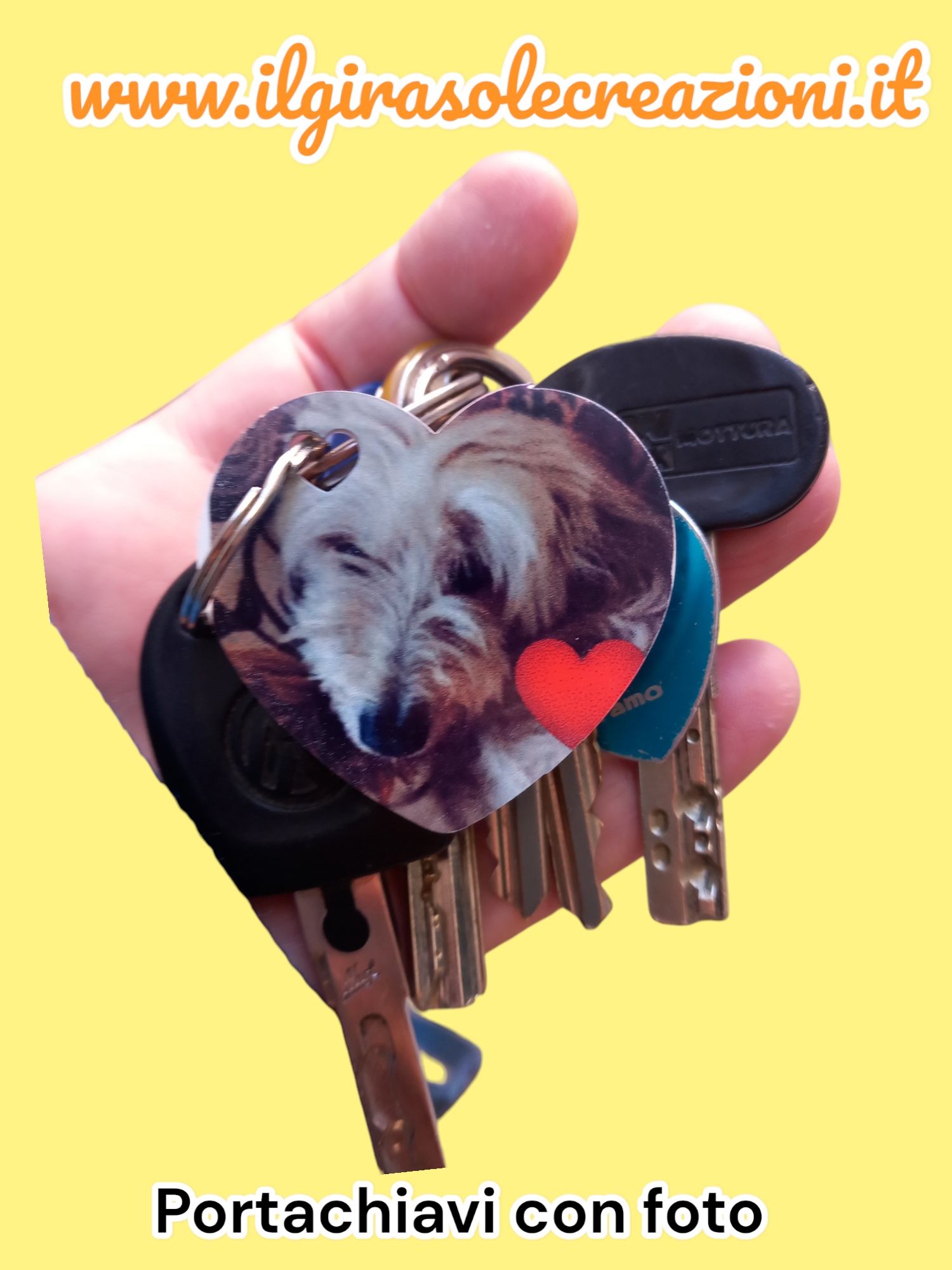 PORTACHIAVI CON FOTO 