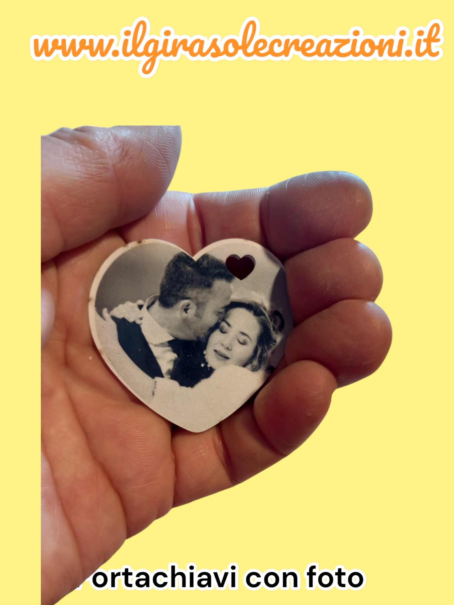 PORTACHIAVI CON FOTO 