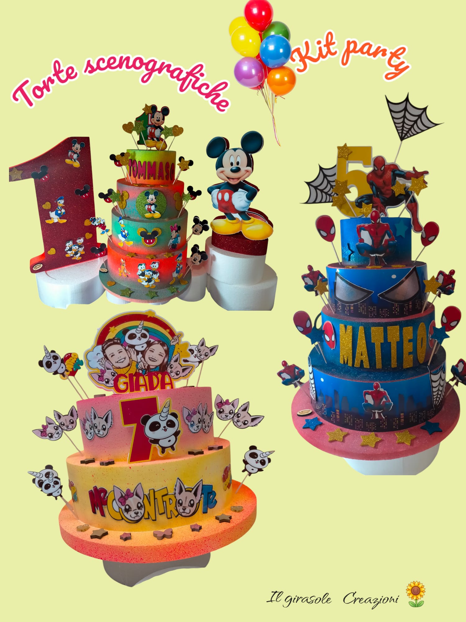 TORTA SCENOGRAFICA 3/4 piani