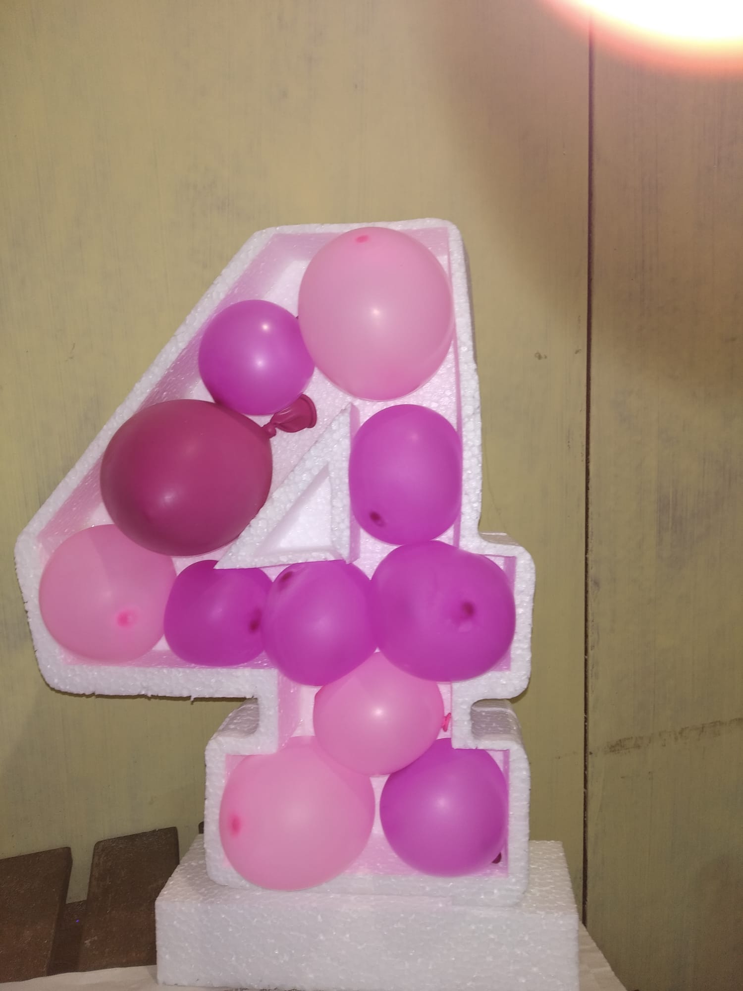 NUMERI LETTERE PORTAPALLONCINI