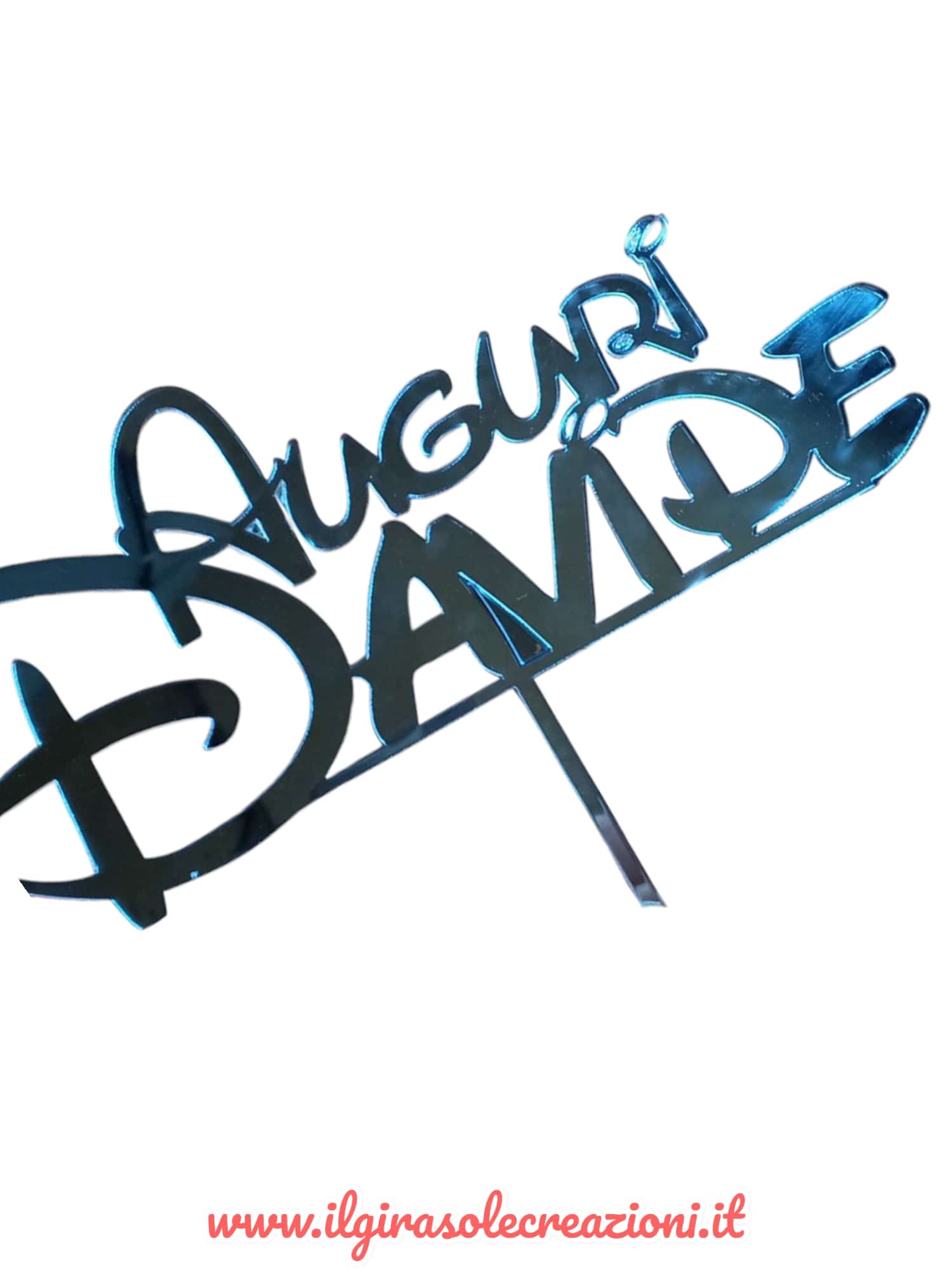 CAKE TOPPER IN PLEXIGLASS 