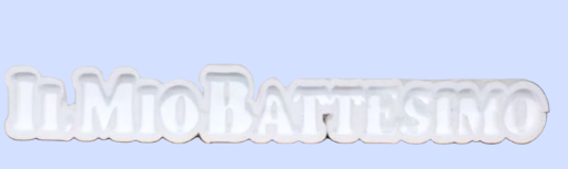 portaconfetti IL MIO BATTESIMO lungo 70cm