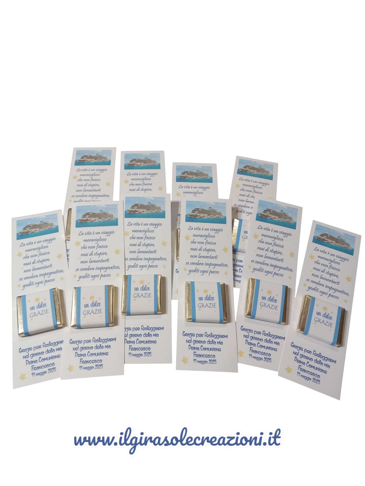 SEGNAPOSTO CON CIOCCOLATINO