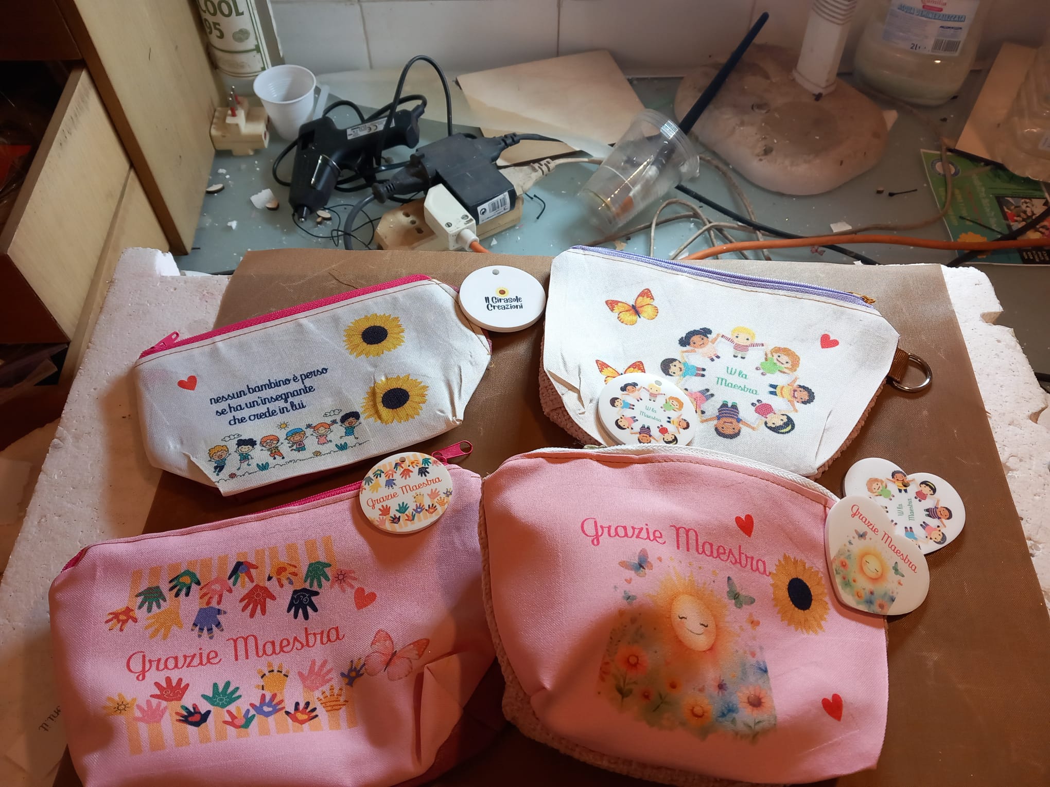 POCHETTE IN STOFFA PERSONALIZZATE