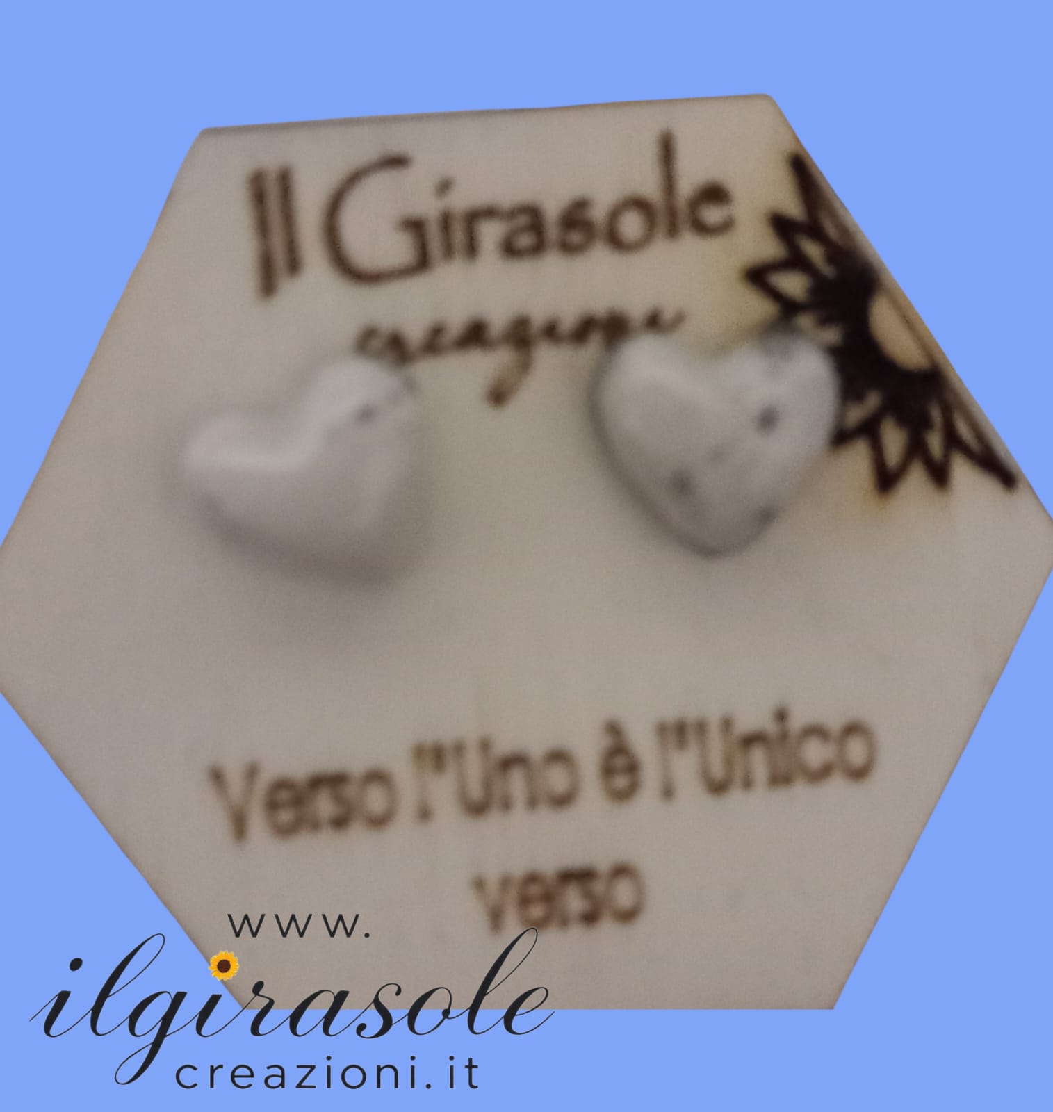 orecchini piccoli in RAKU