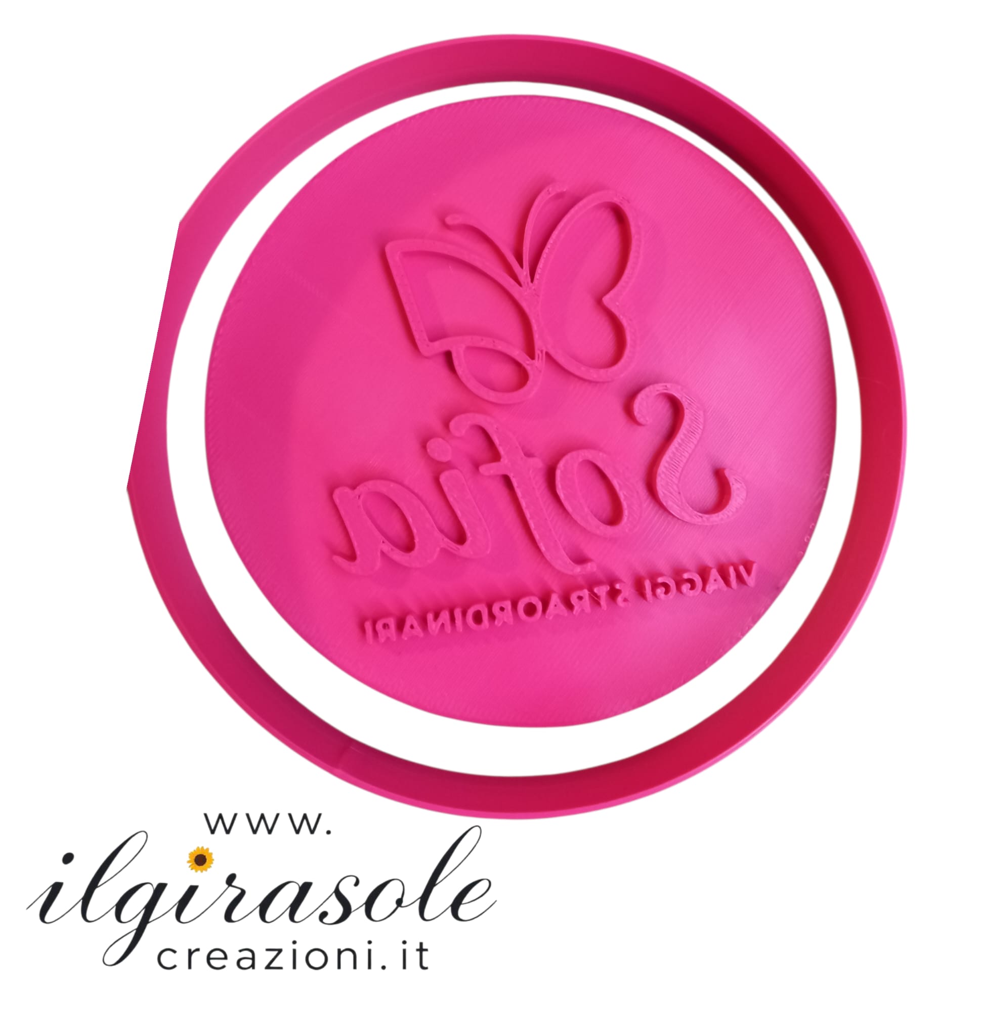 COOKIE CUTTER PERSONALIZZATO + tagliabiscotti 